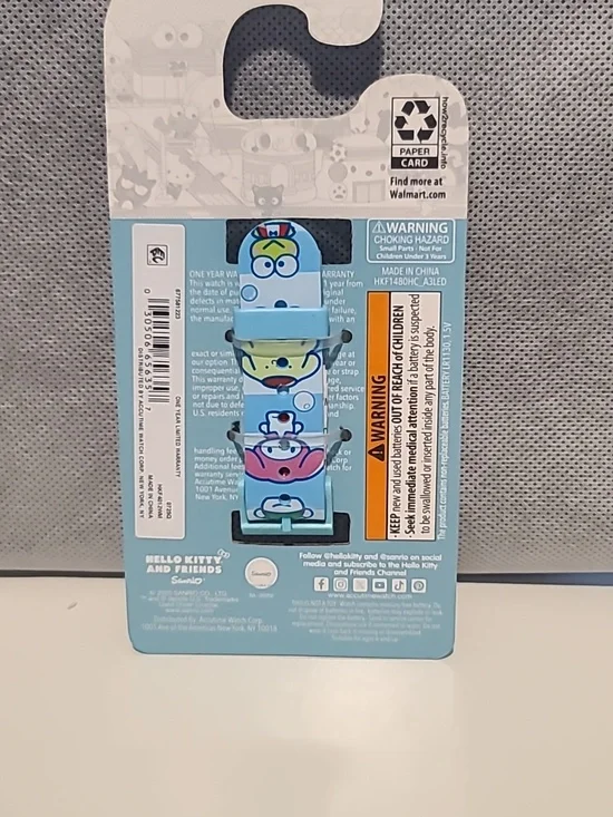 Hello Kitty and Friends Blue LED Kids Watch (C5-X) - Picture 3 of 5